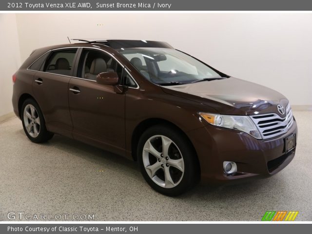 2012 Toyota Venza XLE AWD in Sunset Bronze Mica