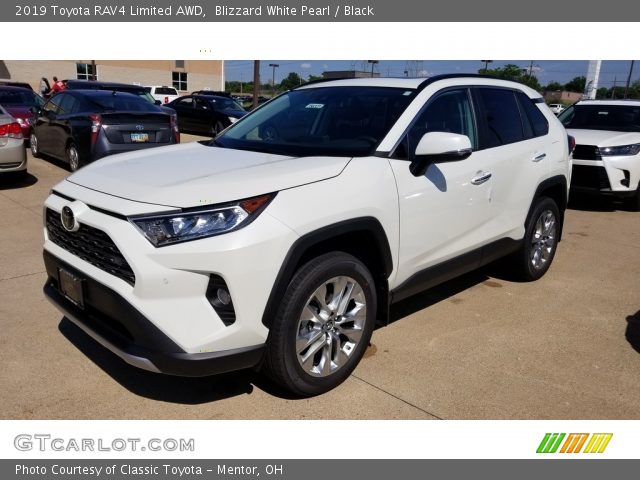 2019 Toyota RAV4 Limited AWD in Blizzard White Pearl