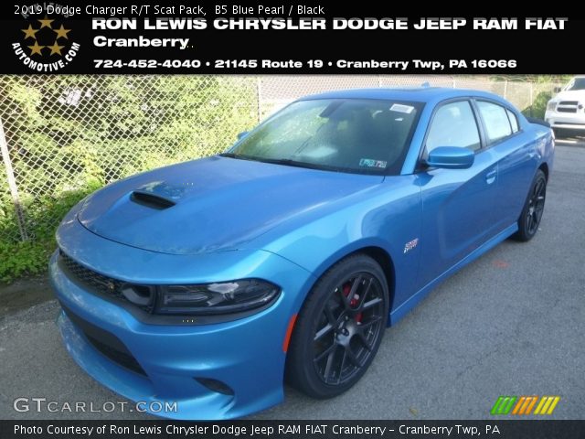 2019 Dodge Charger R/T Scat Pack in B5 Blue Pearl
