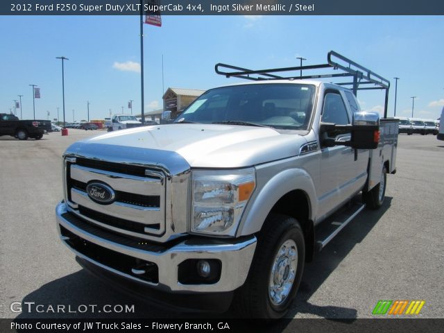 2012 Ford F250 Super Duty XLT SuperCab 4x4 in Ingot Silver Metallic