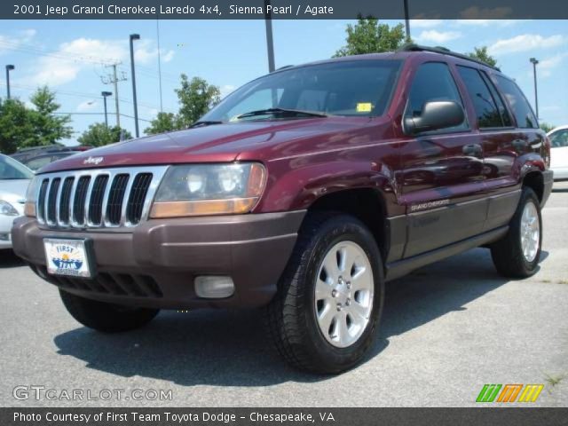 2001 Jeep Grand Cherokee Laredo 4x4 in Sienna Pearl