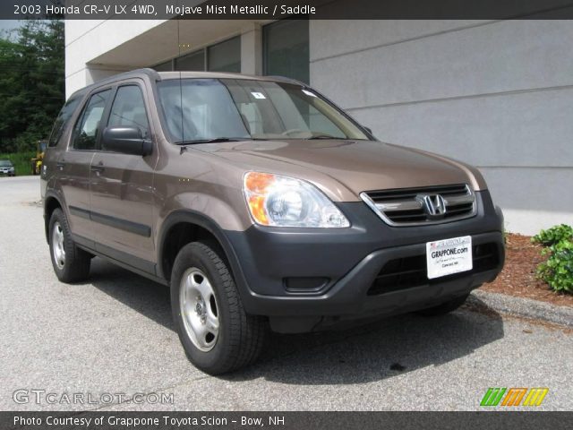 2003 Honda CR-V LX 4WD in Mojave Mist Metallic