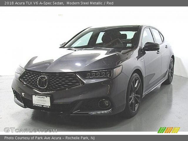 2018 Acura TLX V6 A-Spec Sedan in Modern Steel Metallic
