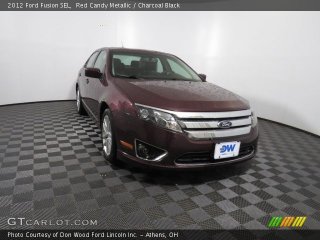 2012 Ford Fusion SEL in Red Candy Metallic