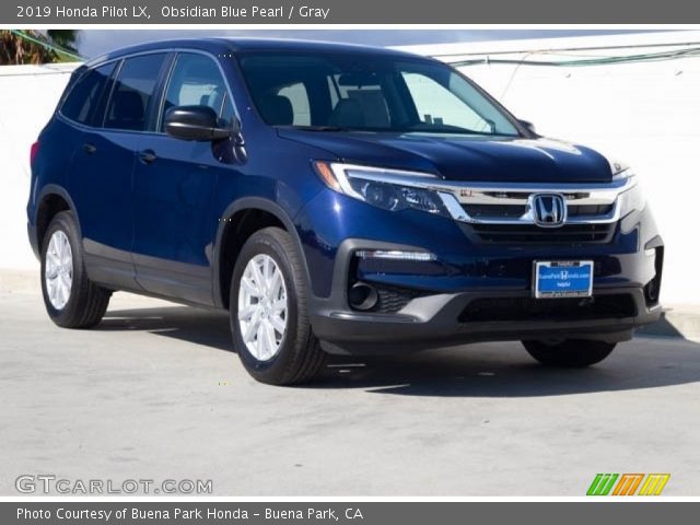 2019 Honda Pilot LX in Obsidian Blue Pearl