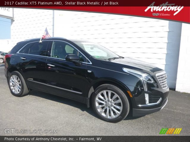 2017 Cadillac XT5 Platinum AWD in Stellar Black Metallic