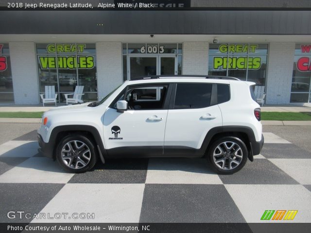 2018 Jeep Renegade Latitude in Alpine White