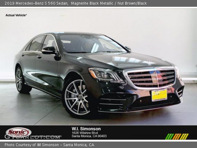 2019 Mercedes-Benz S 560 Sedan in Magnetite Black Metallic