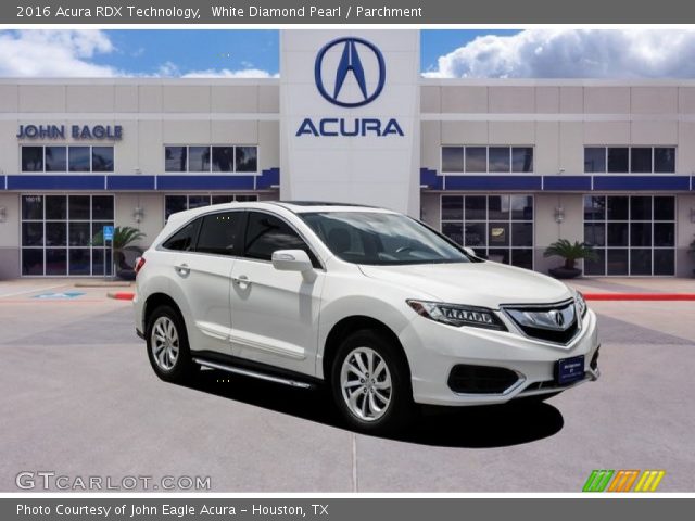 2016 Acura RDX Technology in White Diamond Pearl