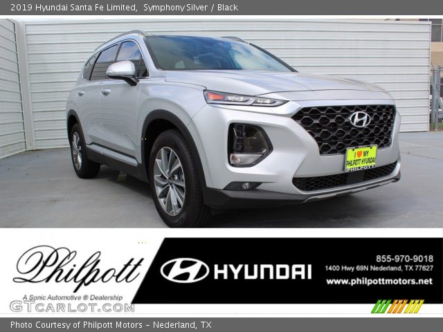 2019 Hyundai Santa Fe Limited in Symphony Silver