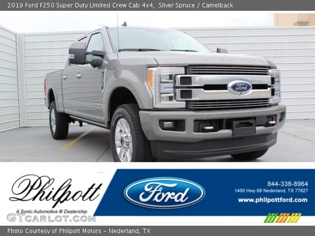 2019 Ford F250 Super Duty Limited Crew Cab 4x4 in Silver Spruce