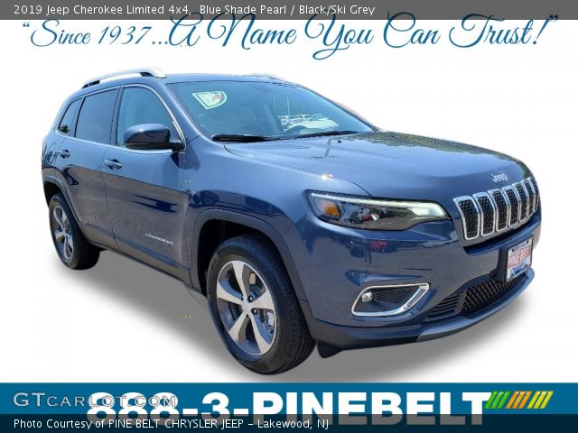 2019 Jeep Cherokee Limited 4x4 in Blue Shade Pearl