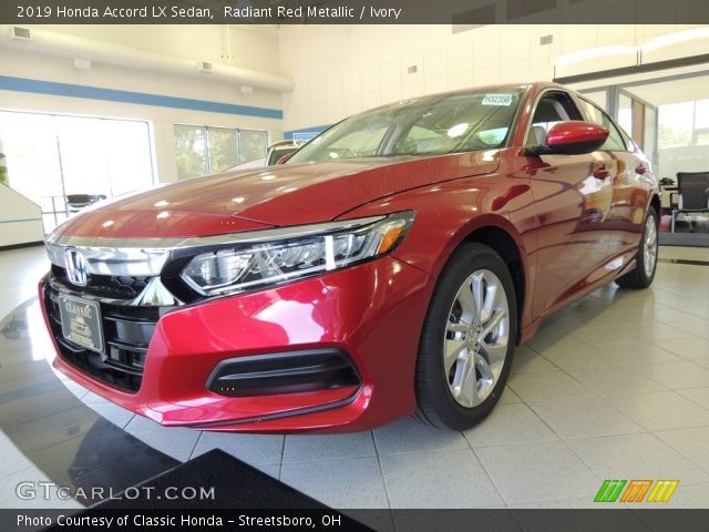 2019 Honda Accord LX Sedan in Radiant Red Metallic