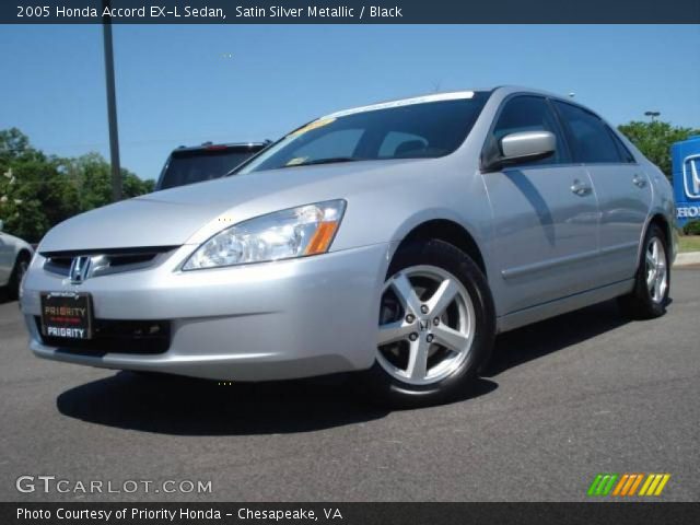 2005 Honda Accord EX-L Sedan in Satin Silver Metallic