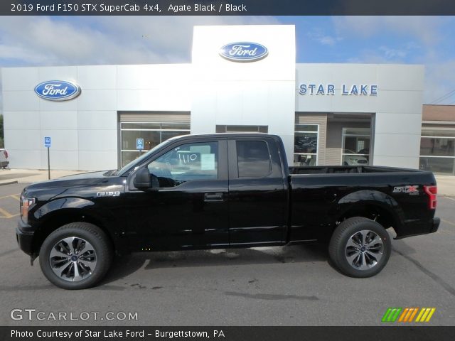 2019 Ford F150 STX SuperCab 4x4 in Agate Black