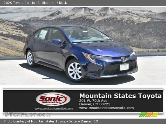 2020 Toyota Corolla LE in Blueprint