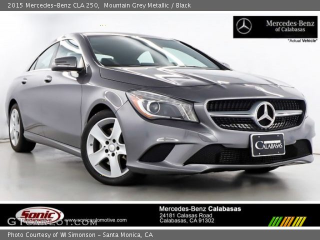 2015 Mercedes-Benz CLA 250 in Mountain Grey Metallic