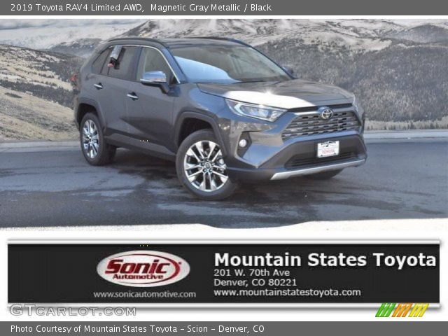 2019 Toyota RAV4 Limited AWD in Magnetic Gray Metallic