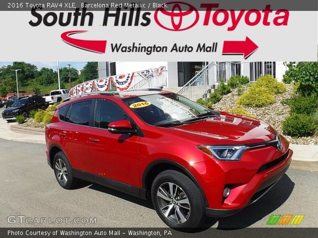 2016 Toyota RAV4 XLE in Barcelona Red Metallic