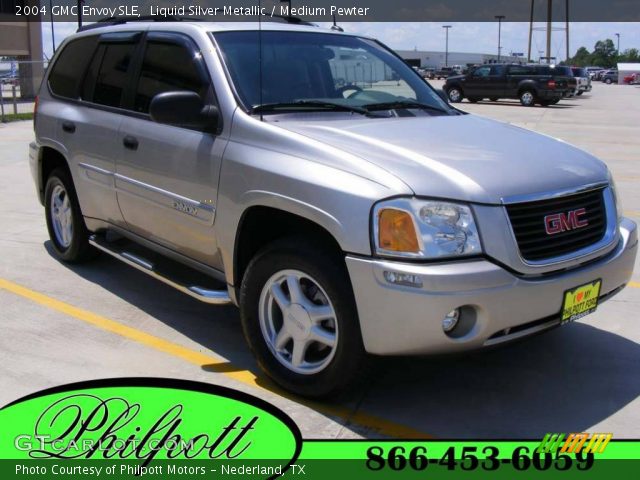 2004 GMC Envoy SLE in Liquid Silver Metallic