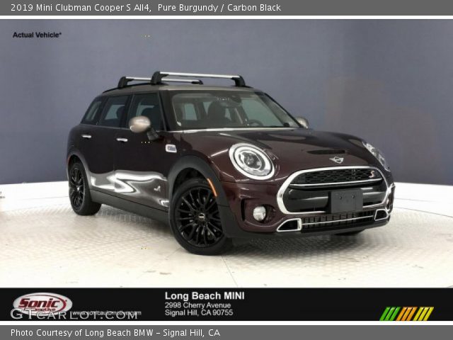 2019 Mini Clubman Cooper S All4 in Pure Burgundy