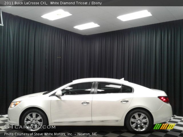 2011 Buick LaCrosse CXL in White Diamond Tricoat