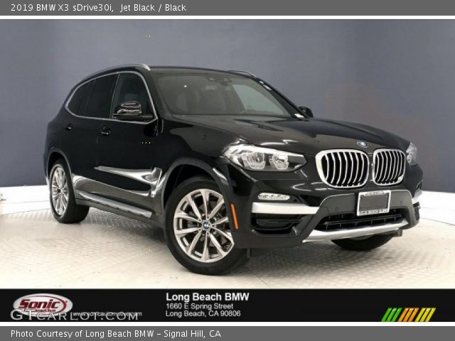 2019 BMW X3 sDrive30i in Jet Black