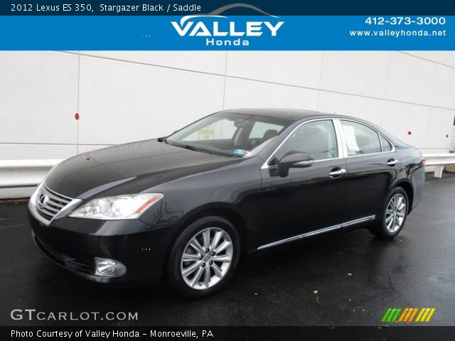 2012 Lexus ES 350 in Stargazer Black