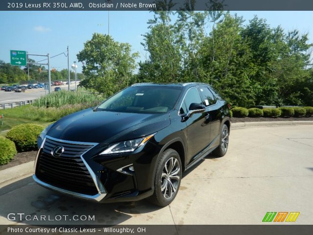 2019 Lexus RX 350L AWD in Obsidian