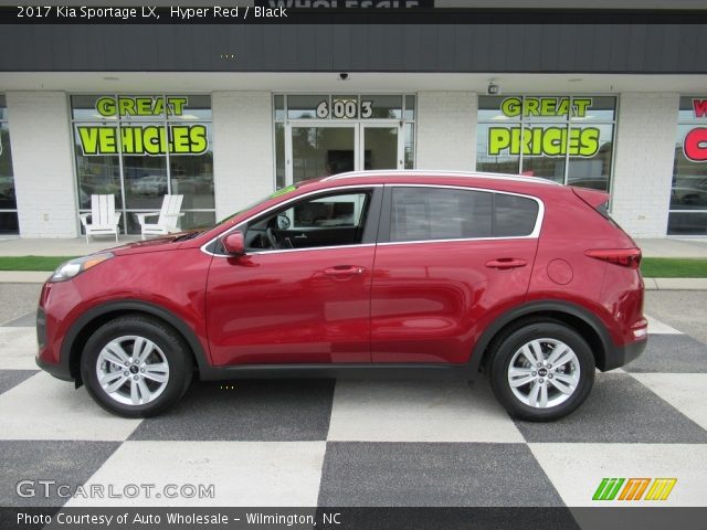 2017 Kia Sportage LX in Hyper Red