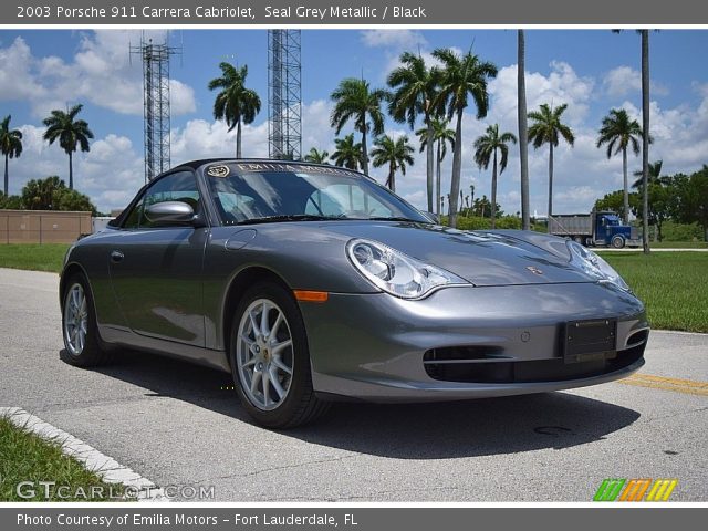 2003 Porsche 911 Carrera Cabriolet in Seal Grey Metallic