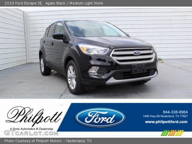 2019 Ford Escape SE in Agate Black