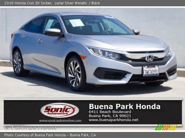 2016 Honda Civic EX Sedan in Lunar Silver Metallic
