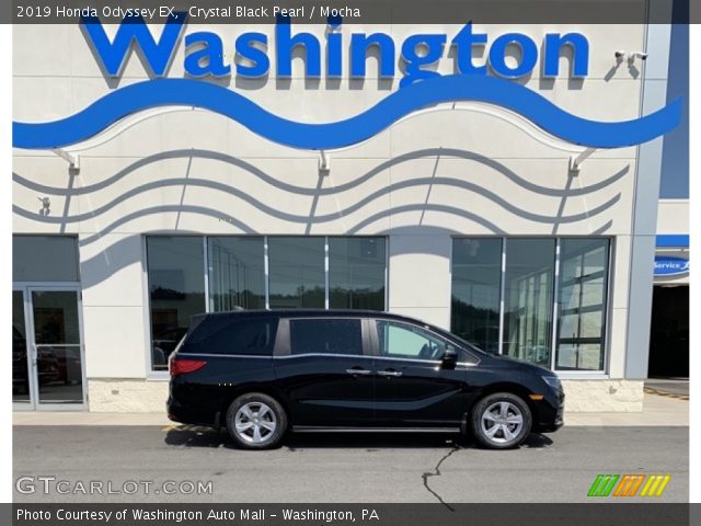 2019 Honda Odyssey EX in Crystal Black Pearl