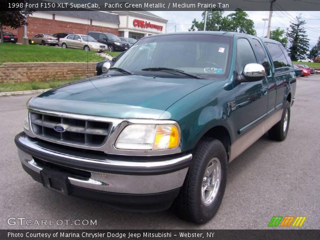 1998 Ford F150 XLT SuperCab in Pacific Green Metallic