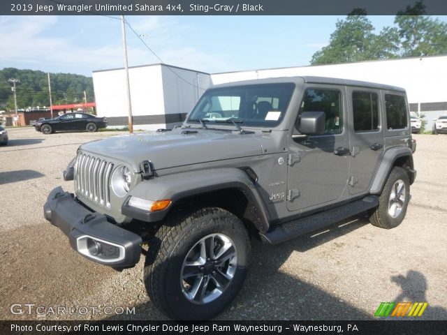2019 Jeep Wrangler Unlimited Sahara 4x4 in Sting-Gray