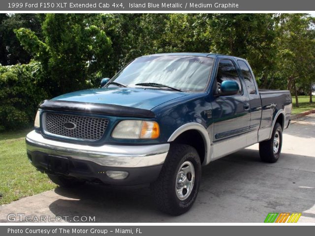 1999 Ford F150 XLT Extended Cab 4x4 in Island Blue Metallic