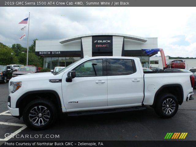 2019 GMC Sierra 1500 AT4 Crew Cab 4WD in Summit White