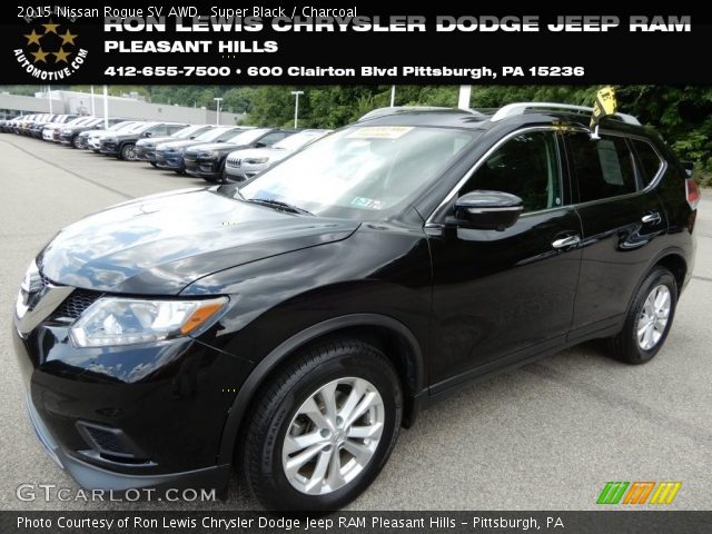 2015 Nissan Rogue SV AWD in Super Black