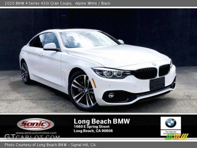 2020 BMW 4 Series 430i Gran Coupe in Alpine White