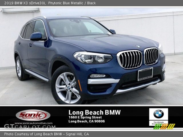 2019 BMW X3 sDrive30i in Phytonic Blue Metallic