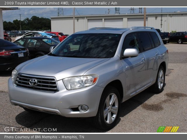 2009 Toyota Highlander Limited 4WD in Classic Silver Metallic