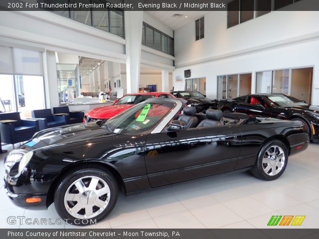 2002 Ford Thunderbird Premium Roadster in Evening Black