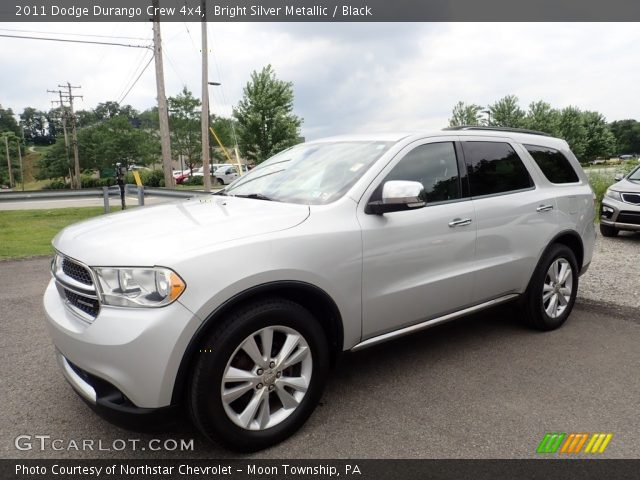 2011 Dodge Durango Crew 4x4 in Bright Silver Metallic