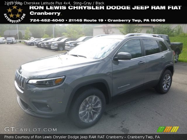 2019 Jeep Cherokee Latitude Plus 4x4 in Sting-Gray