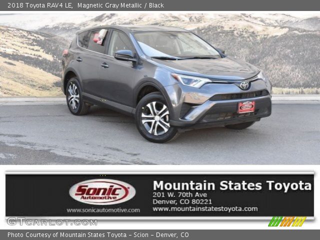 2018 Toyota RAV4 LE in Magnetic Gray Metallic