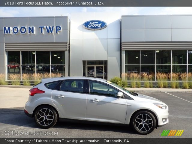 2018 Ford Focus SEL Hatch in Ingot Silver
