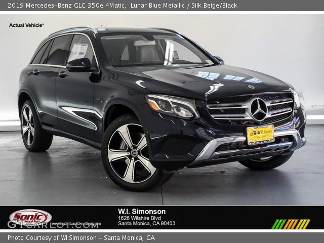 2019 Mercedes-Benz GLC 350e 4Matic in Lunar Blue Metallic