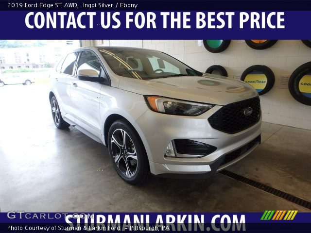 2019 Ford Edge ST AWD in Ingot Silver