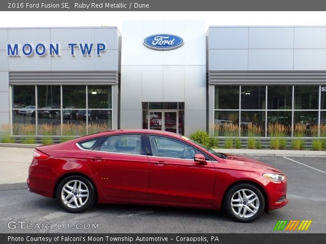 2016 Ford Fusion SE in Ruby Red Metallic